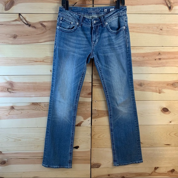 Miss Me JP5335B Boot cut light blue jeans size 30 - Picture 3 of 15